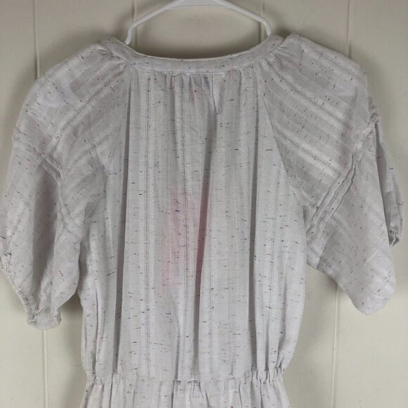 Betsey Johnson Snow White Speckled Lined Tiered X-Small Dress - Picture 7 of 10